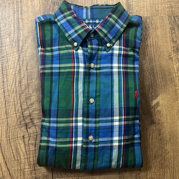 Polo Ralph Lauren button up Flannel classic Fit Men’s size XL - Picture 2 of 14
